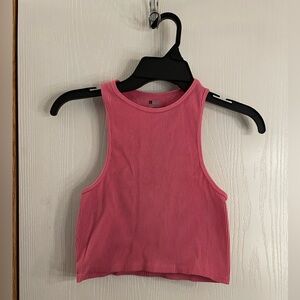Pink Crop Top
